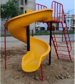 Playing equipments - Spiral Slide 