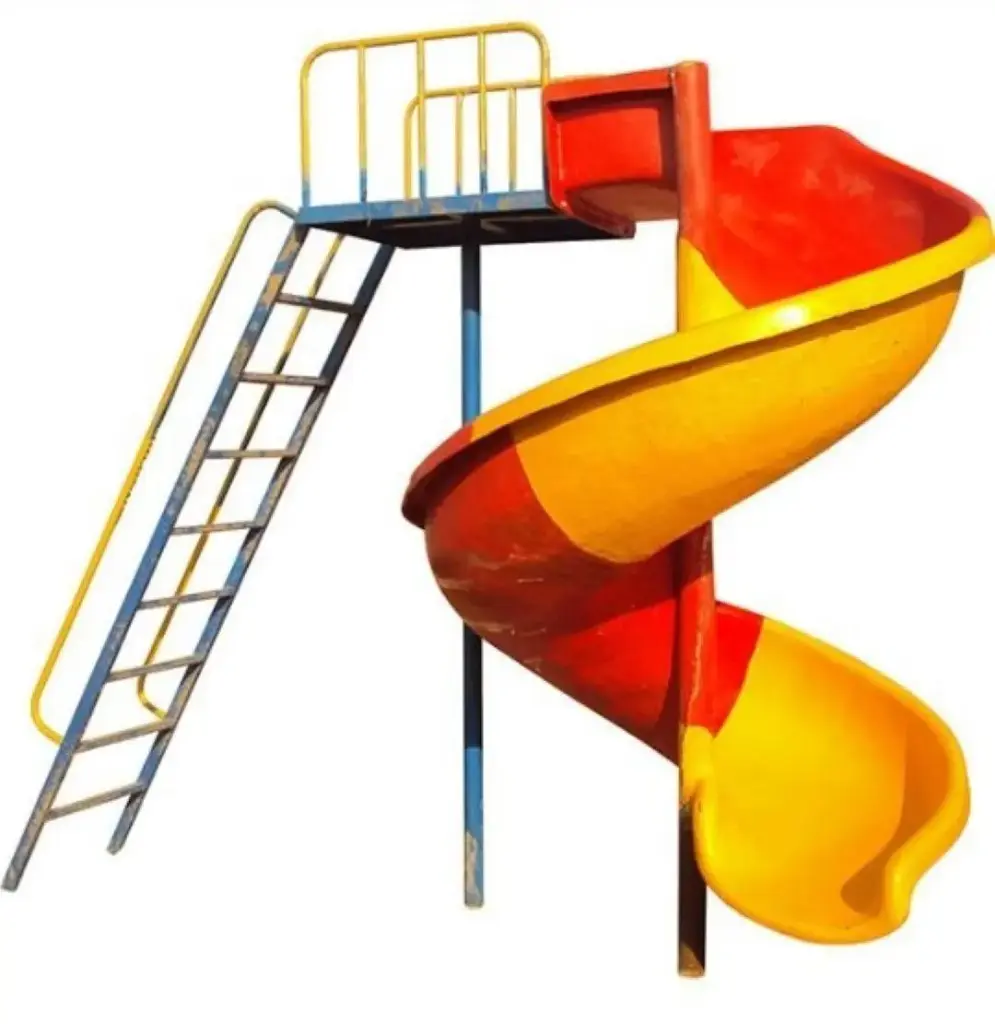 Playing equipment - Spiral Slide 