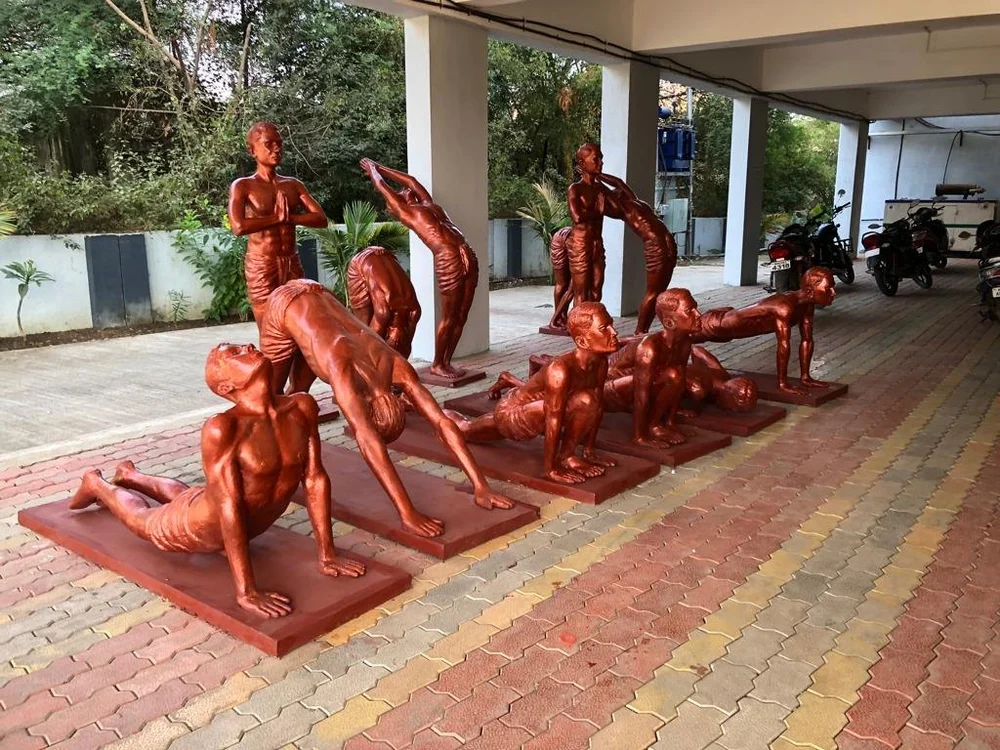 Suryanamaskar Sculpture 